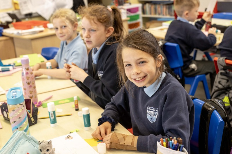 Pupils from Carnalridge Primary School Portrush had a great time learning all about Poland at one of the recent Cultural Diversity Workshops.