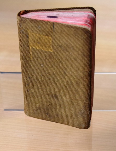 The bible which has now been returned to members of the Chambers family.