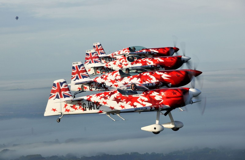 The Global Stars four-ship formation will take to the skies during Air Waves Portrush on August 31st and September 1st.