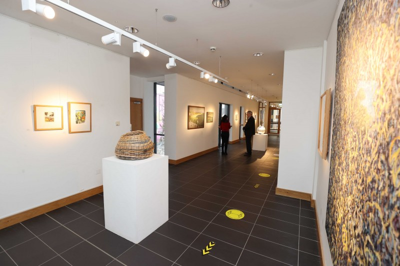 The Causeway Collection 100 exhibition is open during December at Roe Valley Arts and Cultural Centre as part of Council’s NI 100 programme. It features pieces bequeathed or donated to Council and created by acclaimed artists associated with the Borough.
