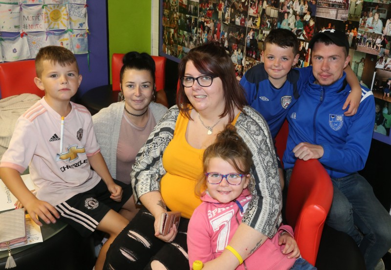 Some of those who attended the Ballysally Community Engagement event recently.
