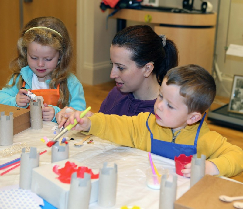 Local children get creative at Ballymoney Museum’s, Museum Minis Summer Club.
