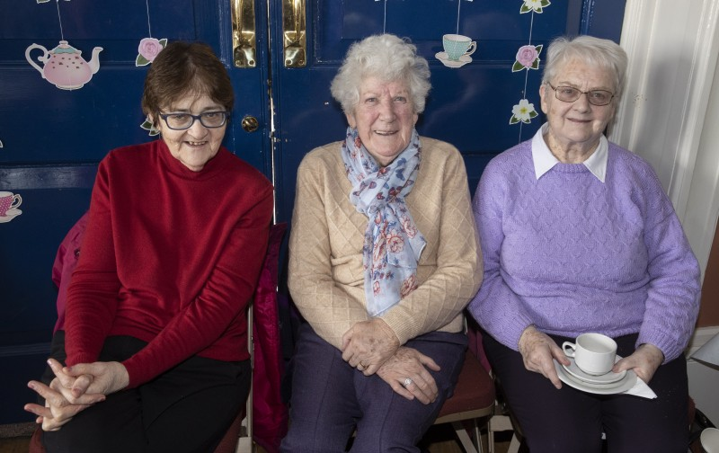 Guests pictured at the Tea Dance in Ballymoney Town Hall.