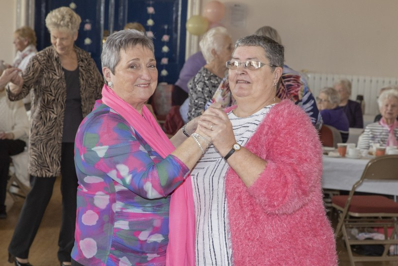Pictured on the dance floor during the Tea Dance in Ballymoney Town Hall.