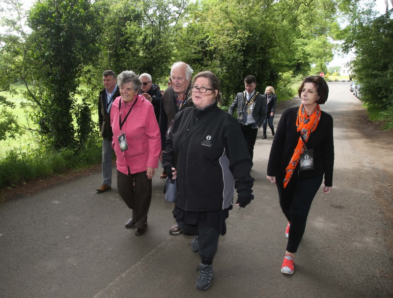 Some of the tourism trade participants pictured at The Dark Hedges experience as part of the familiarisation trip organised by Causeway Coast and Glens Borough Council.