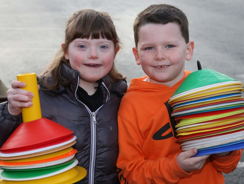 Holly and Ben Logan from Ballymoney pictured at the Inclusive Cycling event organised by Causeway Coast and Glens Borough Council.