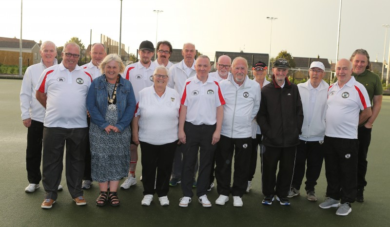 The Brooke Team pictured with Deputy Mayor Margaret-Anne McKillop.