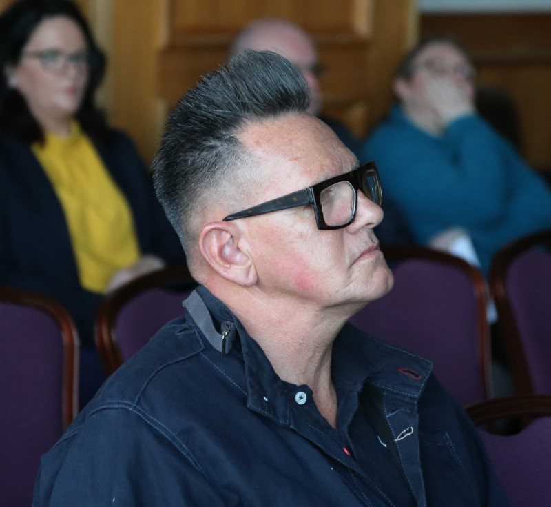 Alan Simpson pictured at the launch of The Open Legacy Fund in The Atlantic Hotel in Portrush.