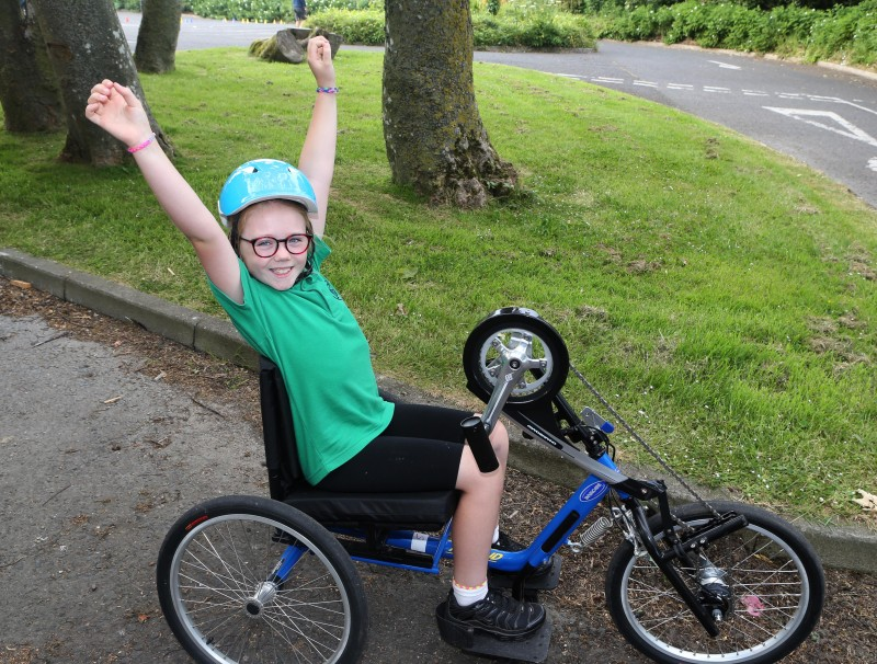 Fun at Council's all ability family fun day at Flowerfield Arts Centre.