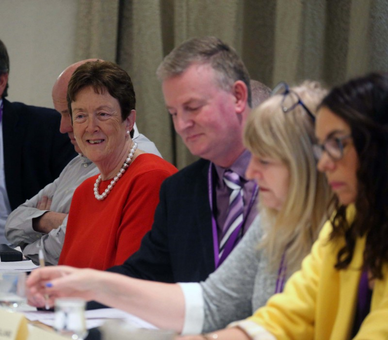Elected members from Causeway Coast and Glens Borough Council pictured at the ‘Let’s Talk’ event in The Lodge Hotel in Coleraine.