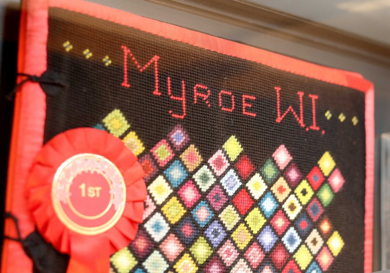 A Myroe WI Scrapbook from 1979 on display in the 100 Objects for 100 Years exhibition which is now open at Roe Valley Arts and Cultural Centre.