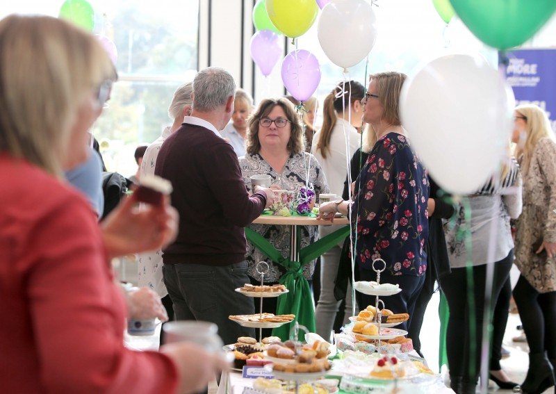 Staff members from Causeway Coast and Glens Borough Council who helped support the World’s Biggest Coffee Morning in Cloonavin.