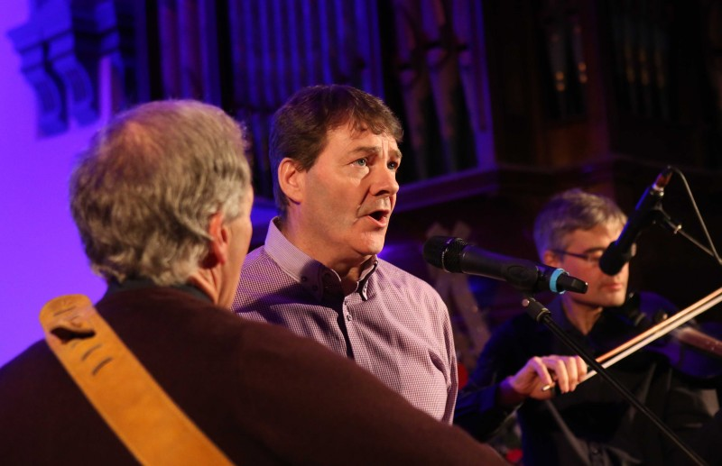 Seamus Connor who sang a beautiful version of Silent Night.