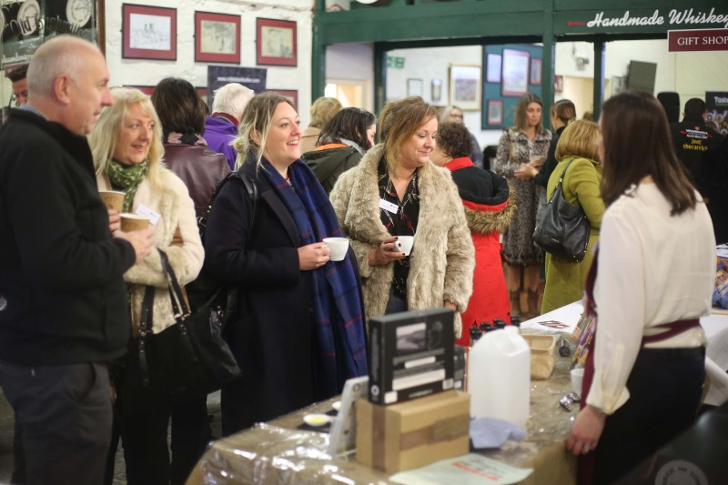 Guests and local producers enjoy the Meet The Maker event organised by Causeway Coast and Glens Borough Council's Tourism Team as part of Taste Causeway, a nine-day food celebration across the destination.