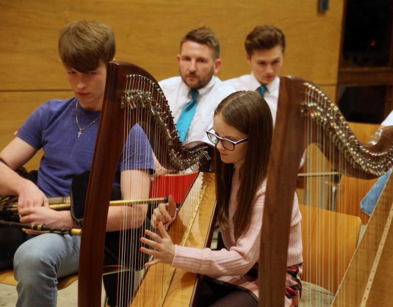 Niamh Mooney pictured during the musical celebration in Cloonavin
