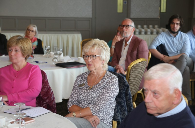 Some of those who attended the Neighbourhood Watch conference in The Royal Court, Hotel in Portrush.
