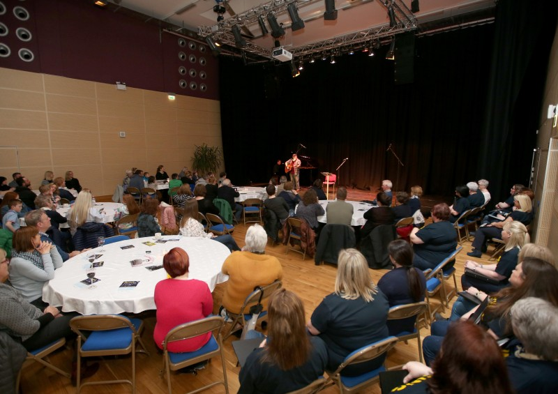 Pictured at The Sing Club Community choir performance at Roe Valley Arts and Cultural centre.