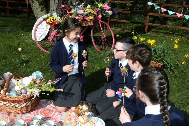 Children from local primary schools are excited in the build up to Ballymoney Spring Fair making its return on Friday 19th and Saturday 20th April.