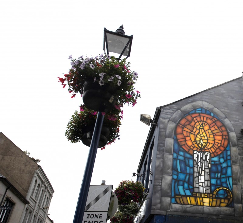 Visitors to Coleraine will see the new street art throughout the town centre.