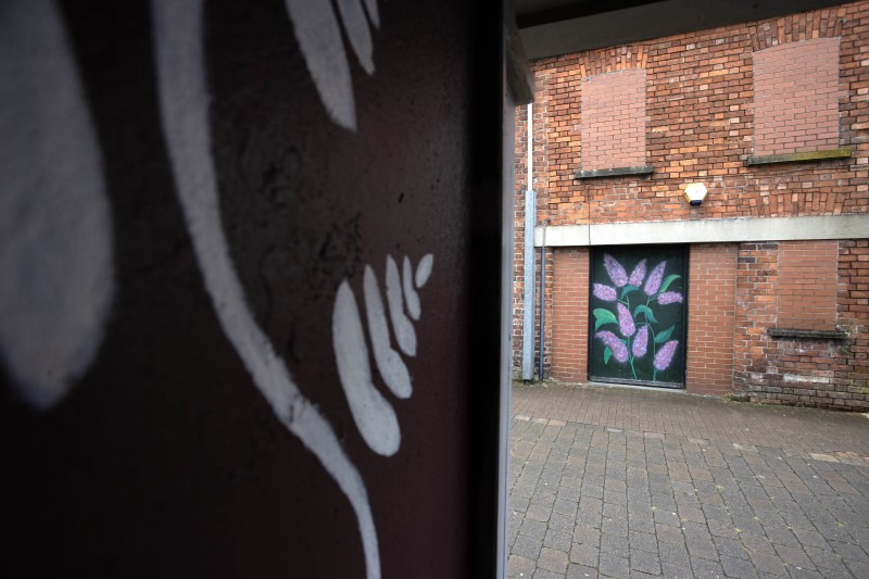 Visitors to Coleraine will see the new street art throughout the town centre.