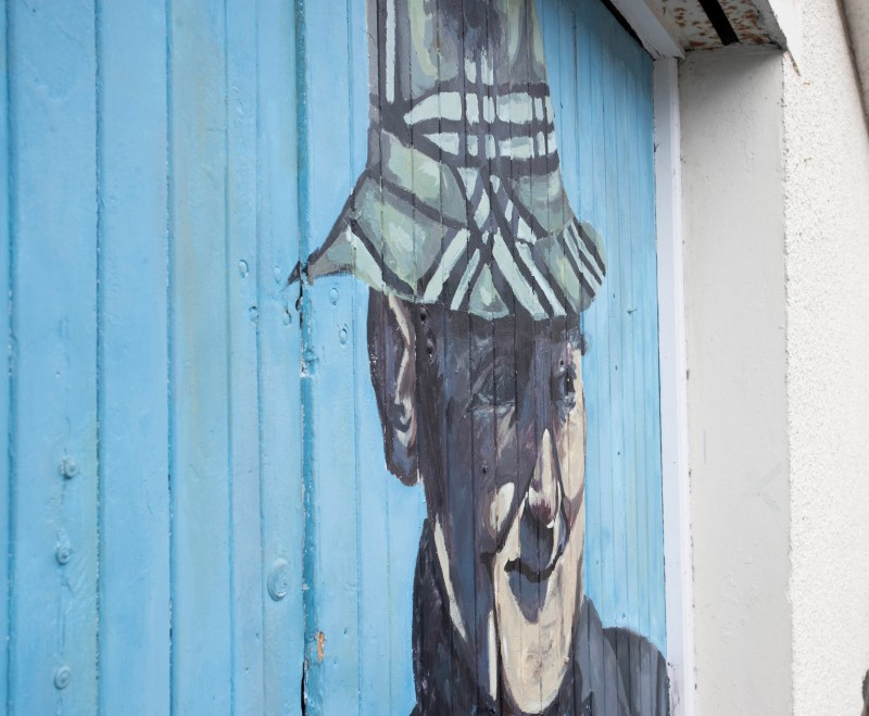 Visitors to Coleraine will see the new street art throughout the town centre.