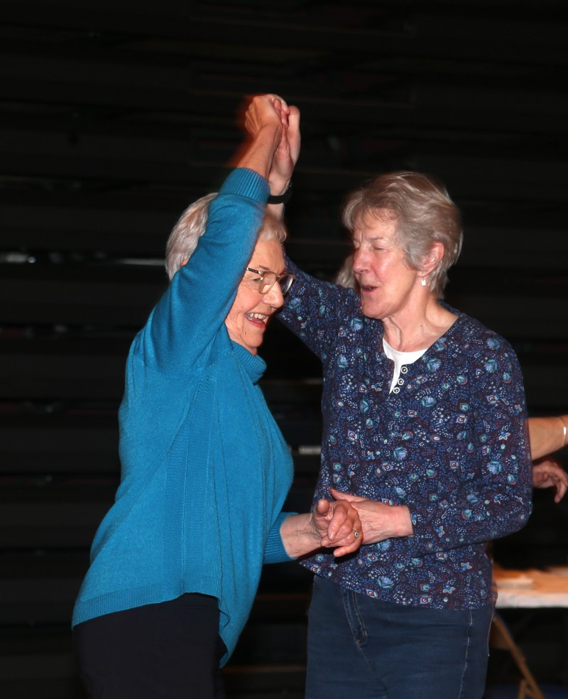 Getting into the swing of things during the recent Vintage Tea Dance at Roe Valley Arts and Cultural Centre, organised as part of Causeway Coast and Glens Borough Council’s Platinum Jubilee celebrations.