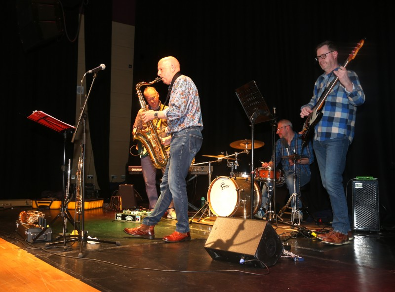 Driftwood’s live performance helped to create a nostalgic atmosphere of celebration at a recent Vintage Tea Dance at Roe Valley Arts and Cultural Centre as part of Causeway Coast and Glens Borough Council’s Platinum Jubilee celebrations.