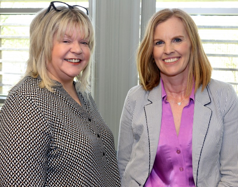 Pictured at a recent Council tourism event are Esther Dobbin Region and Investment Manager at Tourism NI alongside Kerrie McGonigle Causeway Coast and Glens Borough Council Destination Manager.