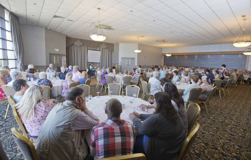 The Volunteers' Week celebration at the Royal Court Hotel in Portrush attracted a large audience.