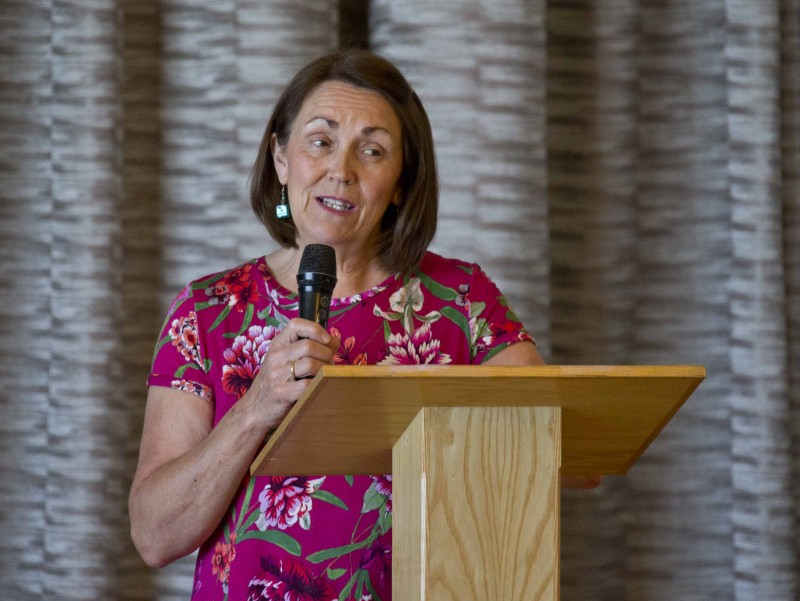 Ruth Mormecha from Positive Futures pictured at the Volunteers' Week celebration at the Royal Court Hotel in Portrush.