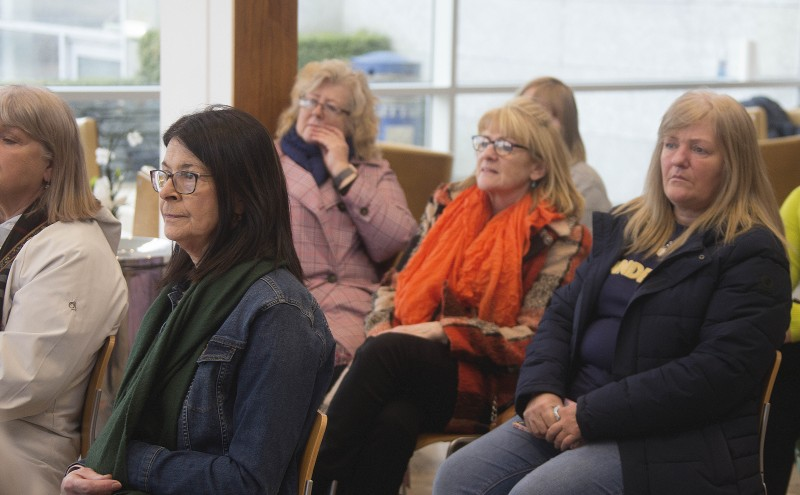 Guests pictured at the International Women’s Day event in Cloonavin.