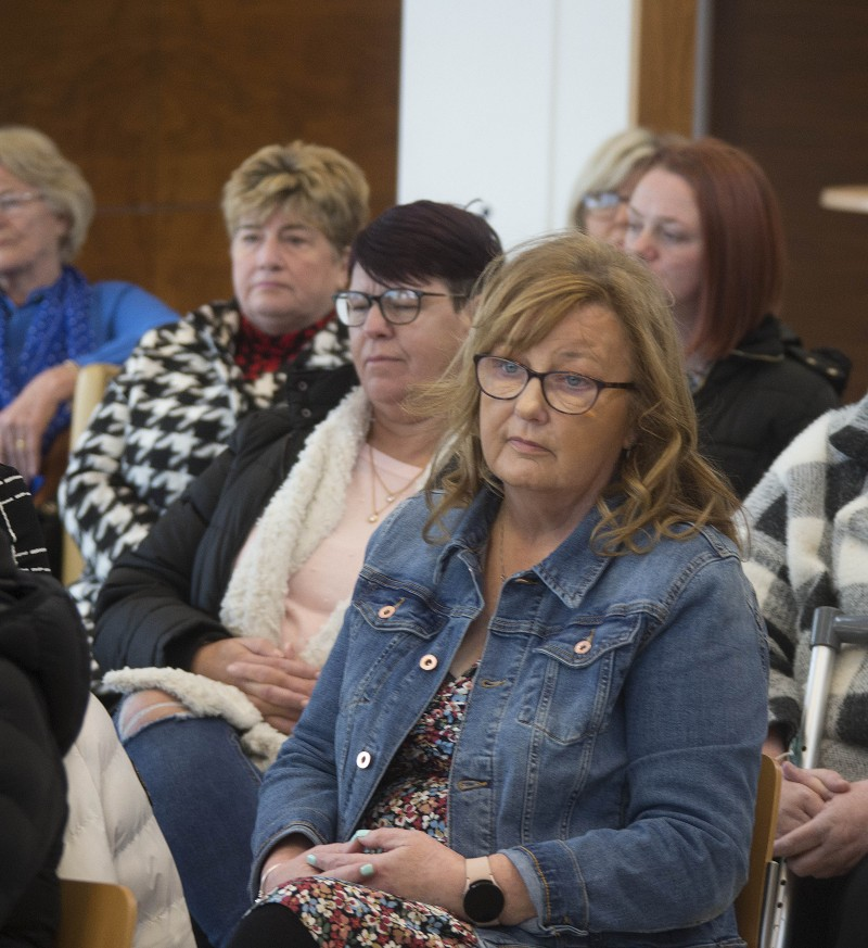 Guests pictured at the International Women’s Day event in Cloonavin.