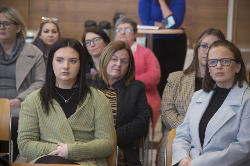 Guests pictured at the International Women’s Day event in Cloonavin.