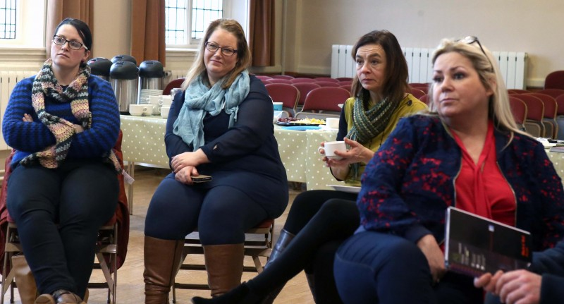 Pictured at the Inspiring Ideas workshop in Ballymoney Town Hall.