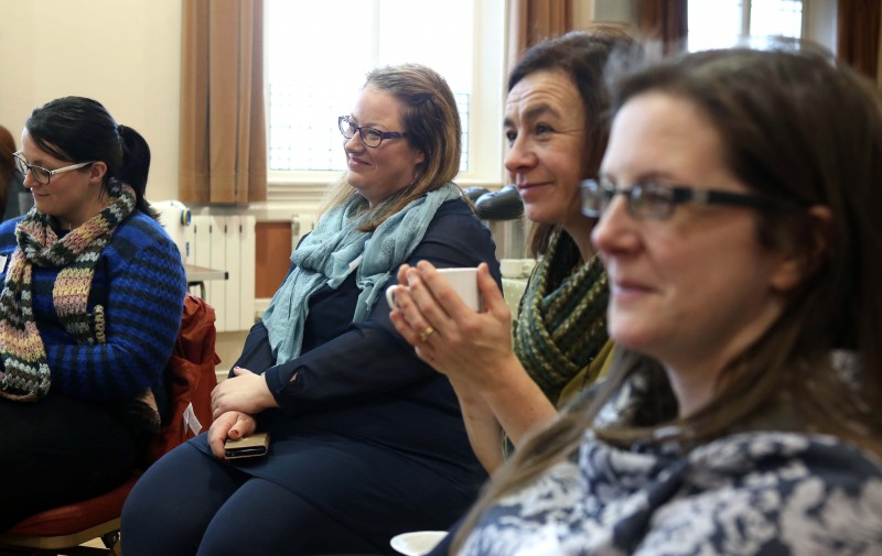 Pictured are participants from community organisations who attended the Inspiring Ideas workshop in Ballymoney Town Hall recently.