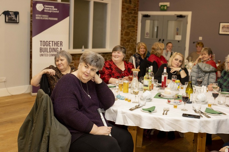 Some of the guests who enjoyed the Burns Night event organised by Causeway Coast and Glens Borough Council’s Good Relations team in partnership with Limavady Community Development Initiative’s Hen’s Shed.