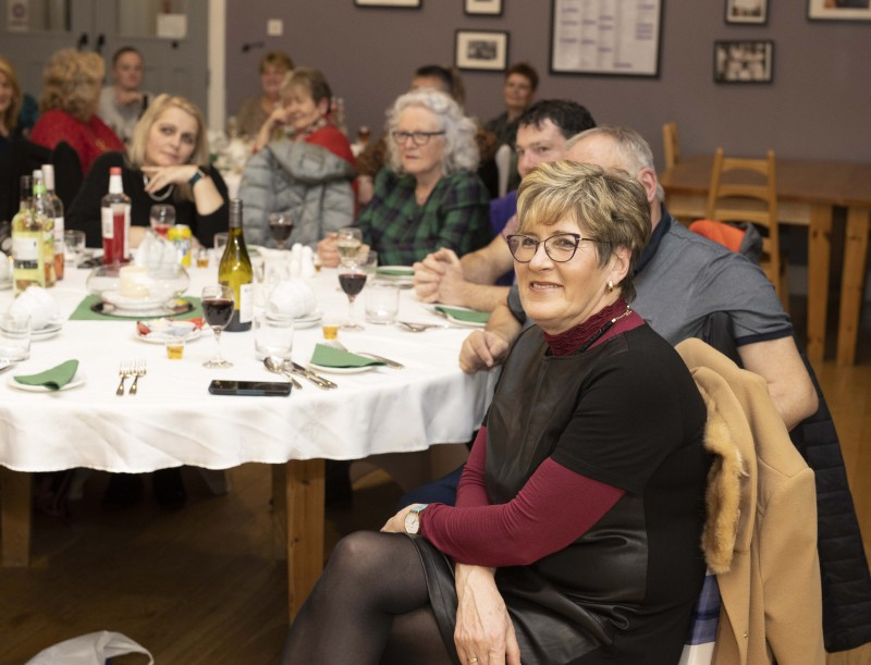 Enjoying the entertainment at the Burns Night event organised by Causeway Coast and Glens Borough Council’s Good Relations team in partnership with Limavady Community Development Initiative’s Hen’s Shed.