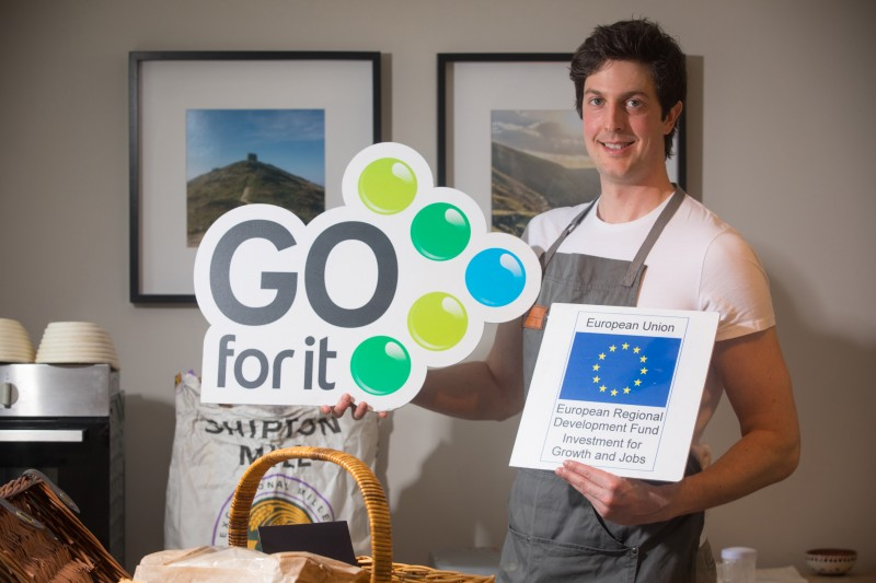 Karl Simmonds transformed his breadmaking hobby into Portrush’s newest artisan bakery, Flat & Brown Bakehouse, thanks to help from the Go For It programme in association with Causeway Coast & Glens Borough Council