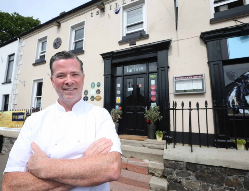 Gary Stewart, winner of the Ulster heat of the Chowder Cook-Off Competition at last year’s Rathlin Sound Maritime Festival, will compete in the All-Ireland competition in Kinsale later this month.