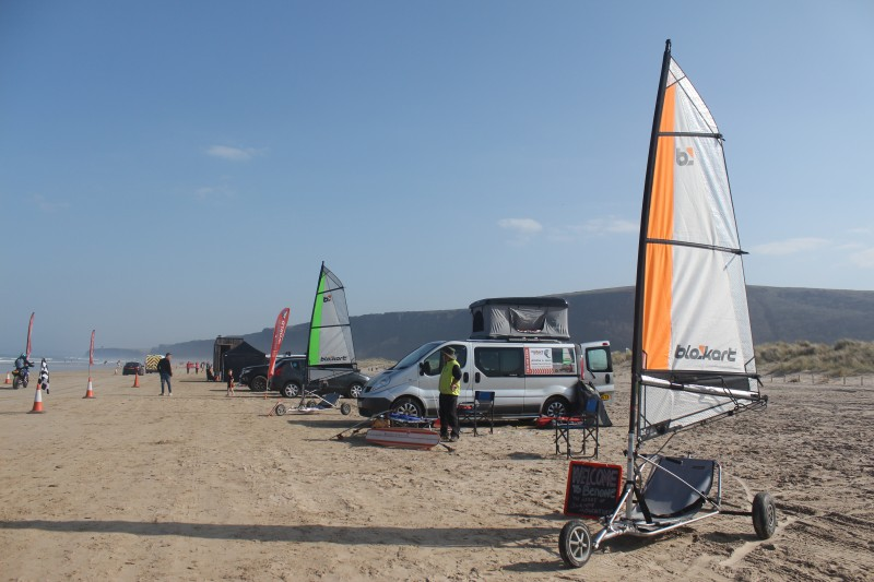 Blokart World showed off their exhilarating Blokart opportunities during the Great Outdoors Festival.