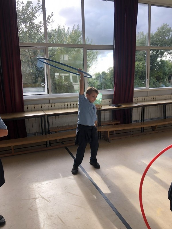 Pupils from Kilrea Primary School enjoy the Heritage Games organized by Causeway Coast and Glens Borough Council.