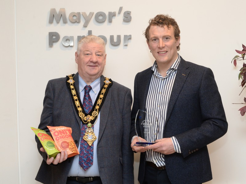 William Miller of Milgro, who received a Silver award for OniT! Crispy Onions at Blas Na hEireann Irish Food Awards.