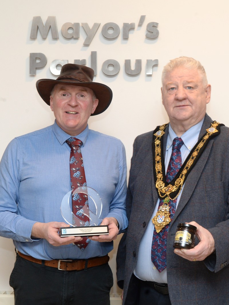 Allistair Bell of Irish Black Butter, who won Gold at the Quality Food Awards.