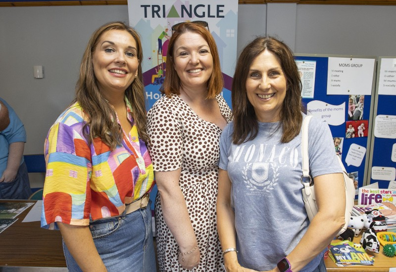 Members of MOMS (Meeting Other Mums Socially) Group, Limavady at the Big Community Vote