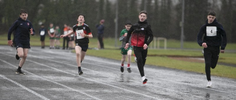 Runners pictured at the Mary Peters Games organised by Causeway Coast and Glens Borough Council.