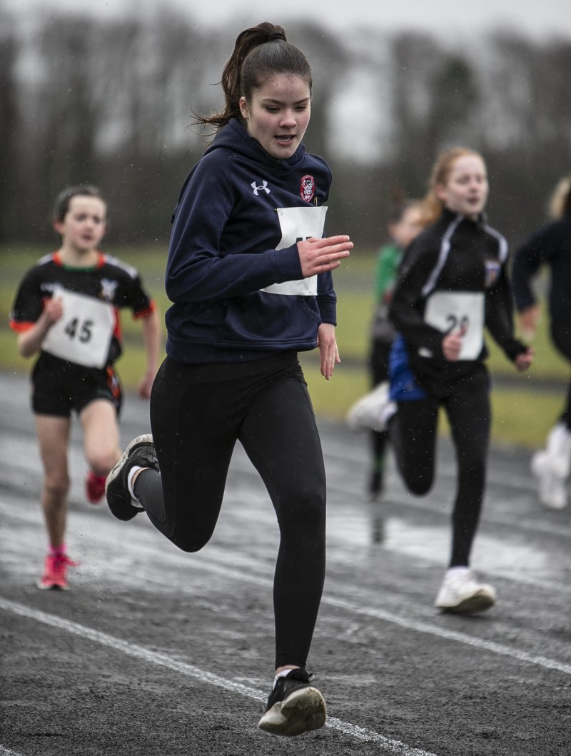Competitors pictured at the Mary Peters Games organised by Causeway Coast and Glens Borough Council.