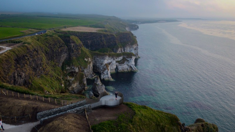 Magheracross Scenic Viewpoint and Trailhead outside Portrush was named General Construction Project of the Year (below £1 million) at the recent Construction Employers Federation Excellence Awards