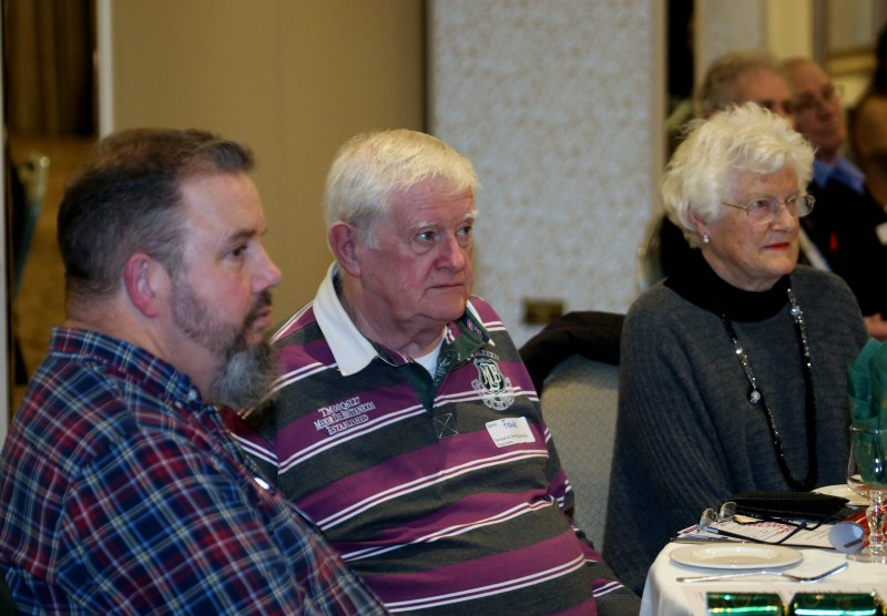Representatives of Dervock and District Community Association who attended the event at the Lodge Hotel in Coleraine.