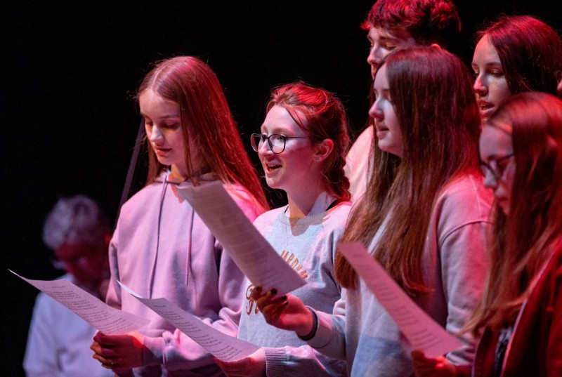 A special performance was held at Flowerfield Arts Centre, Portstewart as part of the Shared Music of Dalriada project.