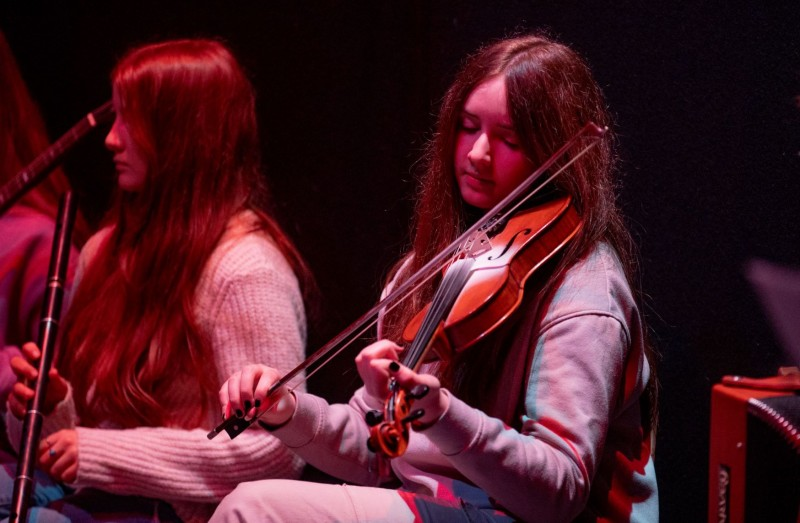 Shared Music of Dalriada project at Flowerfield Art Centre, Portstewart